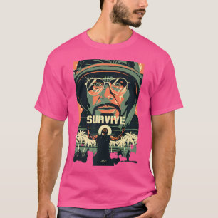 Camiseta Tropic Thunder Movie Sobrevive Funny
