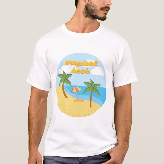 Camiseta tropicais (Frente)