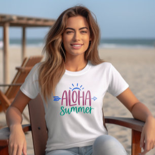 Camiseta Tropical "Aloha Summer"