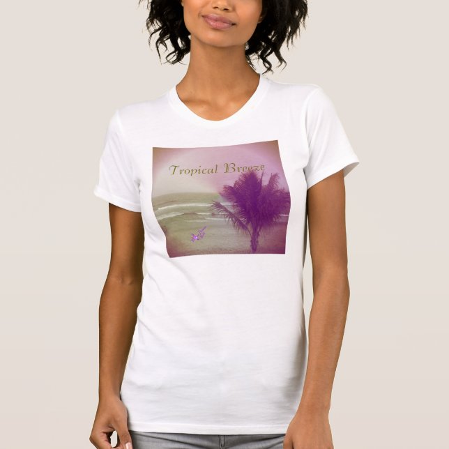 Camiseta Tropical Breeze Fine Jersey EggPlant (Frente)