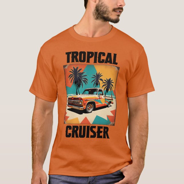 Camiseta Tropical Cruiser Vibes (Frente)