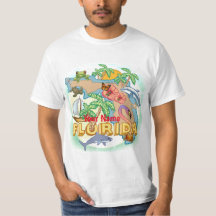 Camiseta tropical da Flórida