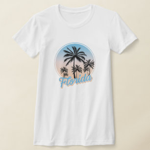 Camiseta tropical do paraíso da Flórida