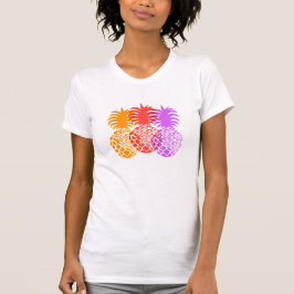 Camiseta Tropical Hawaiana de Momona Pineapple
