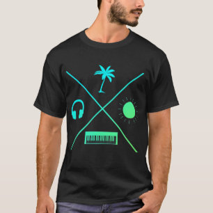 Camiseta Tropical House Vibrações de Verão - Elétrico