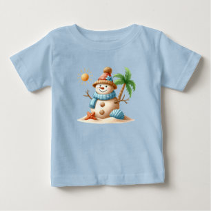Camiseta-Tropical Natal Família Camisetas