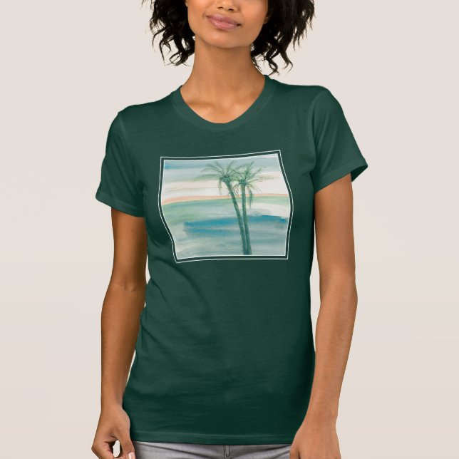 Camiseta Tropical Pacífica Dusk (Frente)