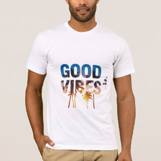 Camiseta Tropical Paradise Good Vibes