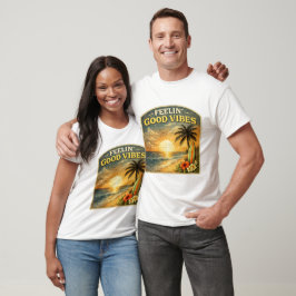 Camiseta Tropical Summer Vacation Graphic Tee