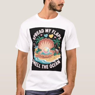 Camiseta Tropical Tease Spread My Flaps, Smell the Ocean