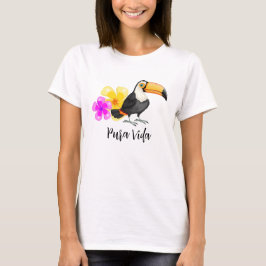 Camiseta Tropical Toucan Pura Vida Design