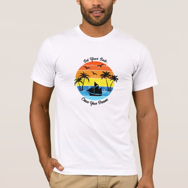 Camiseta Tropical Tranquilidade (Frente)