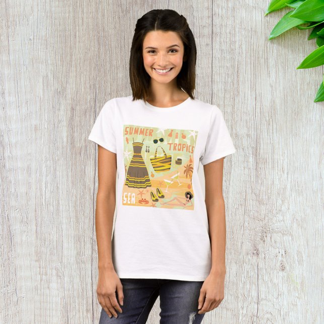 Camiseta Tropismo de Verão (Criador carregado)