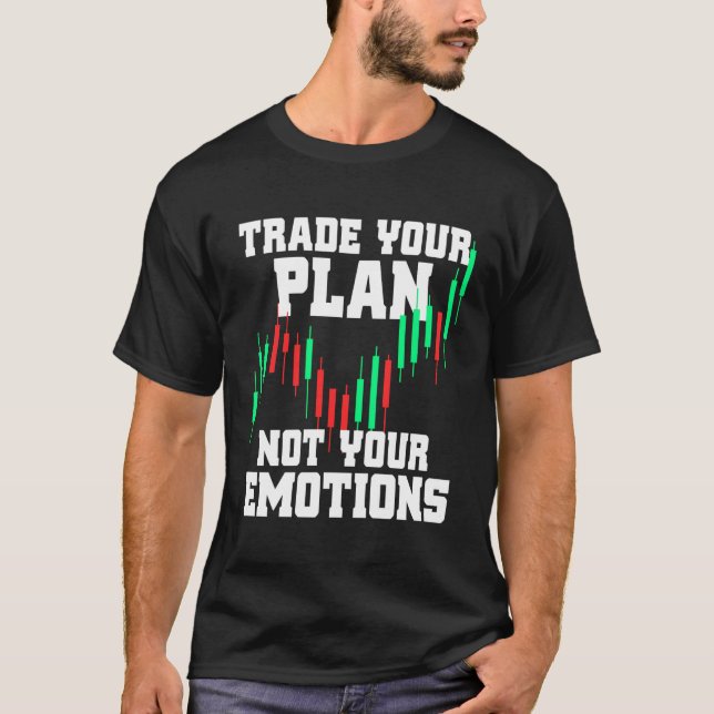 Camiseta Troque Seu Plano Não Seu Investidor De Comércio De (Frente)