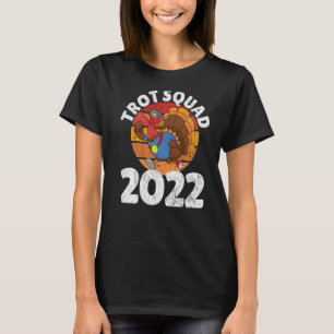 Camiseta Trot Squad 2022 Ação de Graças à Turquia em segund