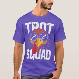 Camiseta Trot Squad Óculos de sol engraçadão de Ação de Gra