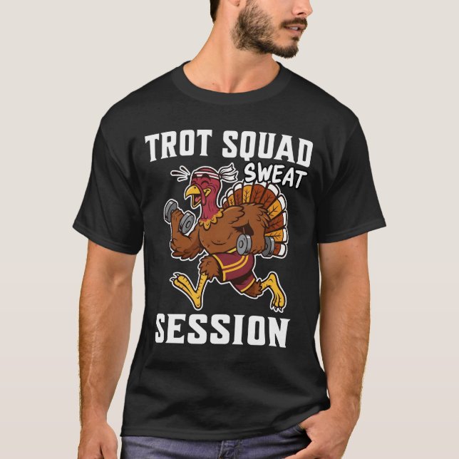 Camiseta Trot Squad Sweat Session (Frente)