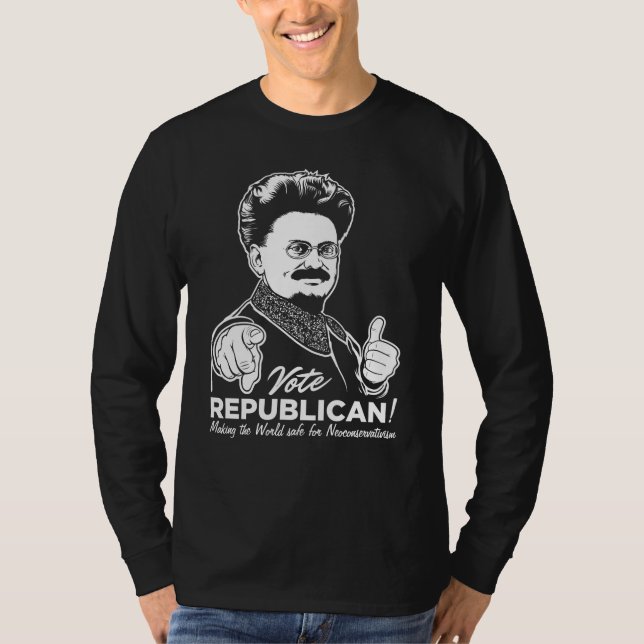 Camiseta Trotsky Vote Republicano Shirt (Frente)