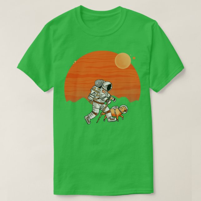 Camiseta Trotter espacial (Frente do Design)