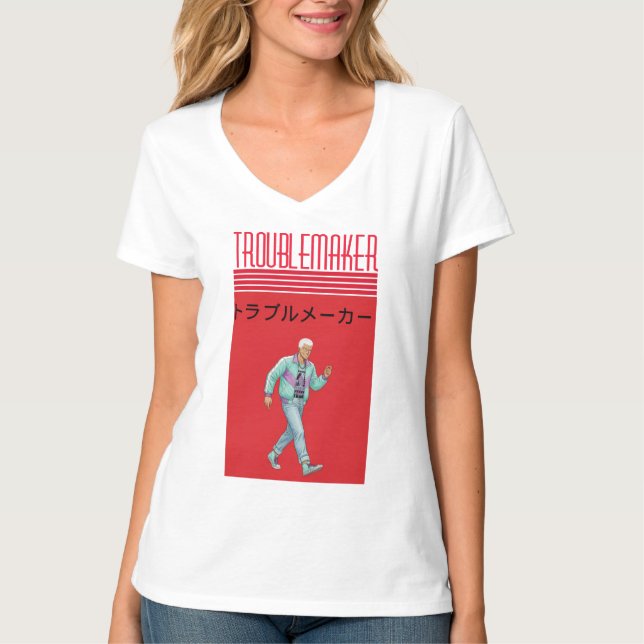 Camiseta Troublemaker  (Frente)