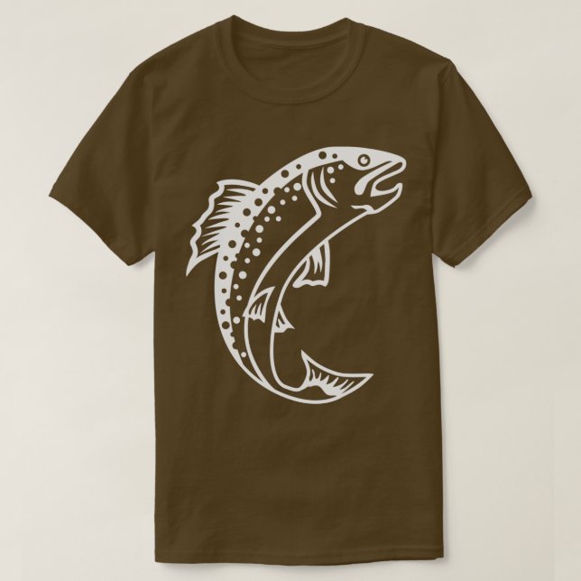 Camiseta Trout (Frente do Design)