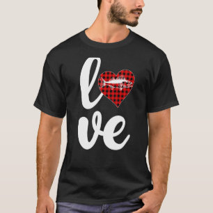 Camiseta Trout Fish Buffalo Xadrez Trout Namorados S Da