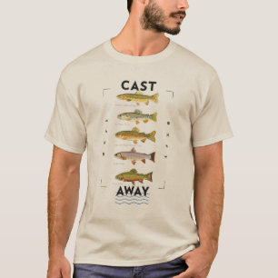 Camiseta Trout Fish T shirt