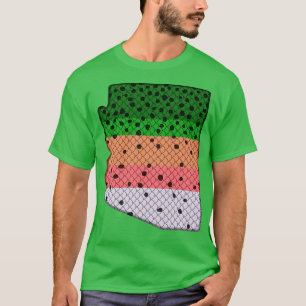 Camiseta Trout Pesca de Arco-Íris Estado da Arizona