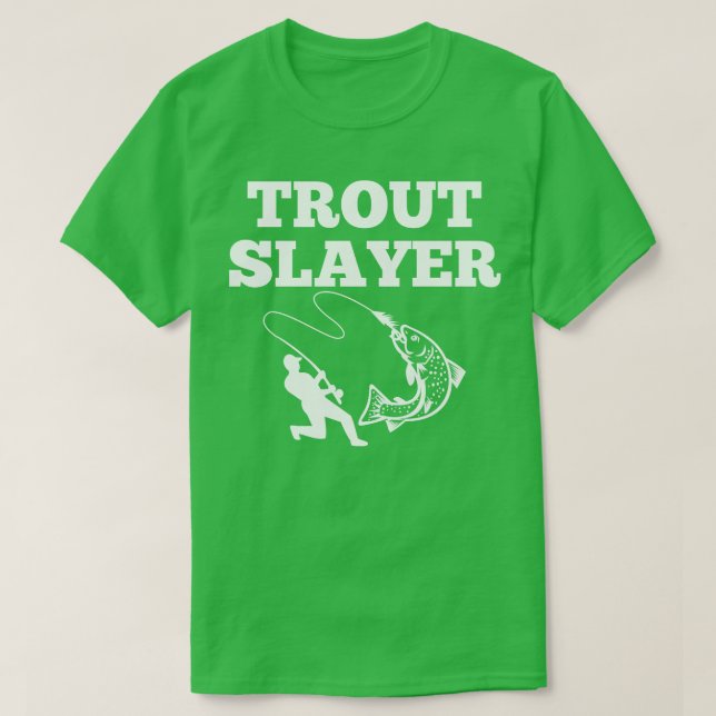 Camiseta Trout Slayer (Frente do Design)