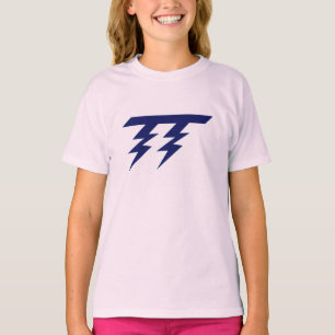 Camiseta Trovão "TT " das meninas