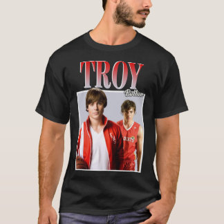 Camiseta Troy Bolton T-Shirt Clássico