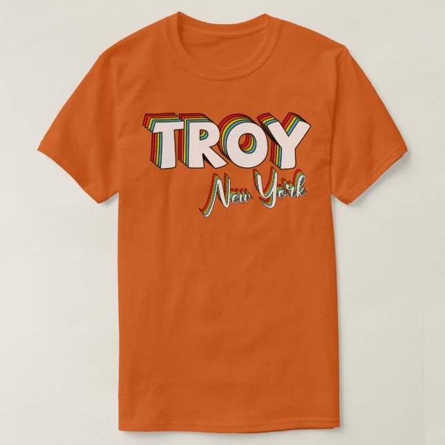 Camiseta Troy Now York (Frente do Design)