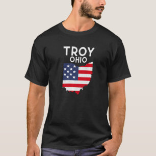 Camiseta Troy Ohio EUA State America Viagem Ohioan
