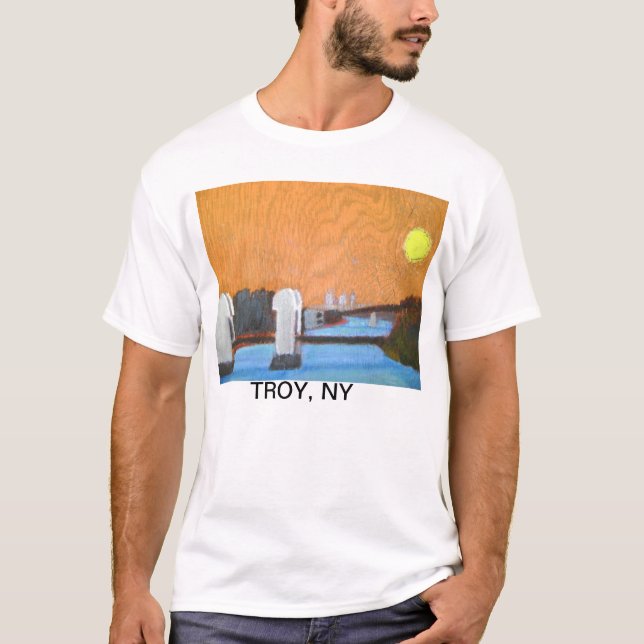 Camiseta Troy, t-shirt de NY (Frente)