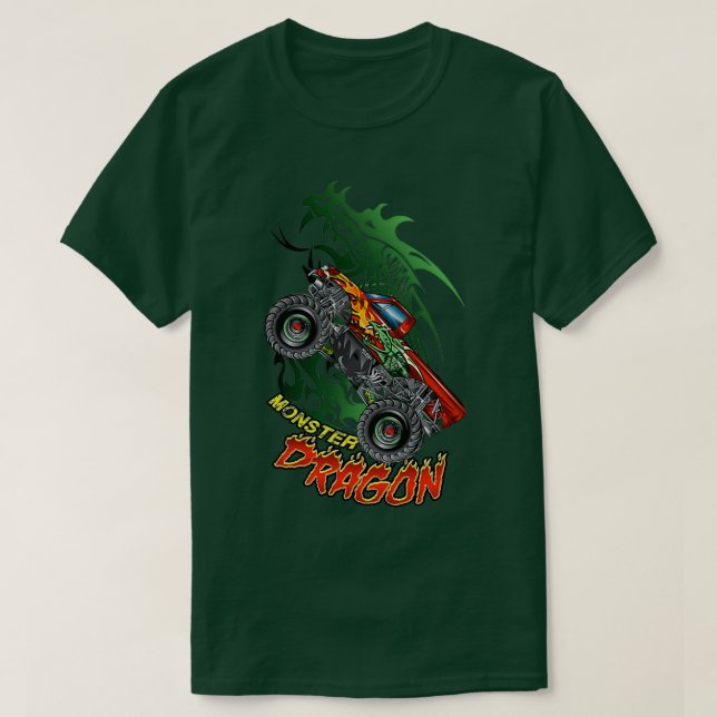 Camiseta Truck Dragon Stunt 2 (Frente do Design)