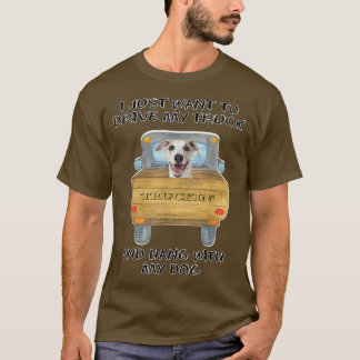 Camiseta Truck Drive Dog Whippet