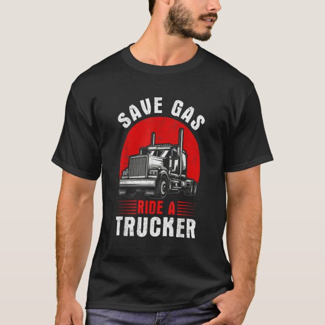 Camiseta Truck Driver Constructions Workers Coolest Vehicle (Frente)