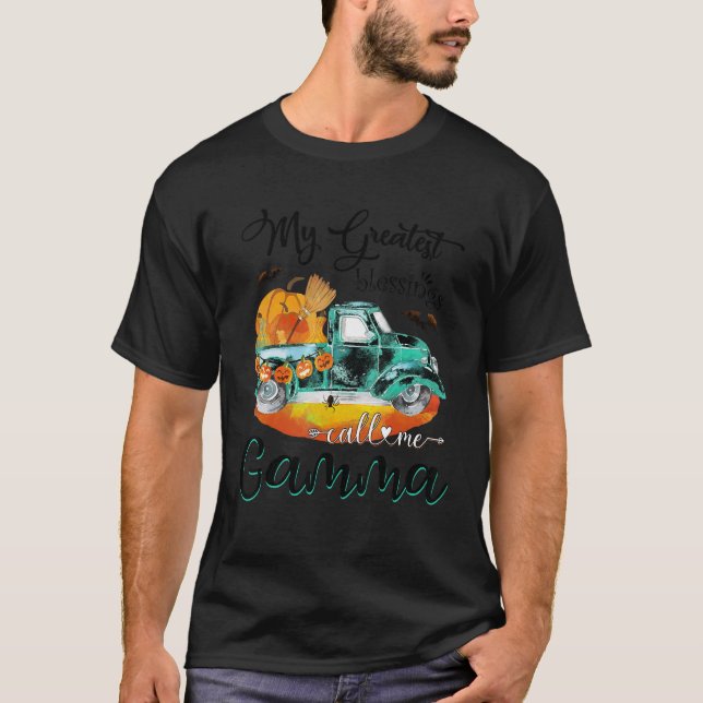 Camiseta Truck Halloween As Minhas Maiores Bênçãos Chamam-M (Frente)
