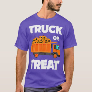 Camiseta Truck Ou Tratar Pumpkins Toddler Meninos De Hallow