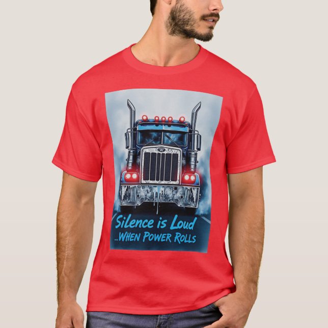 Camiseta Truck Silent Power (Frente)