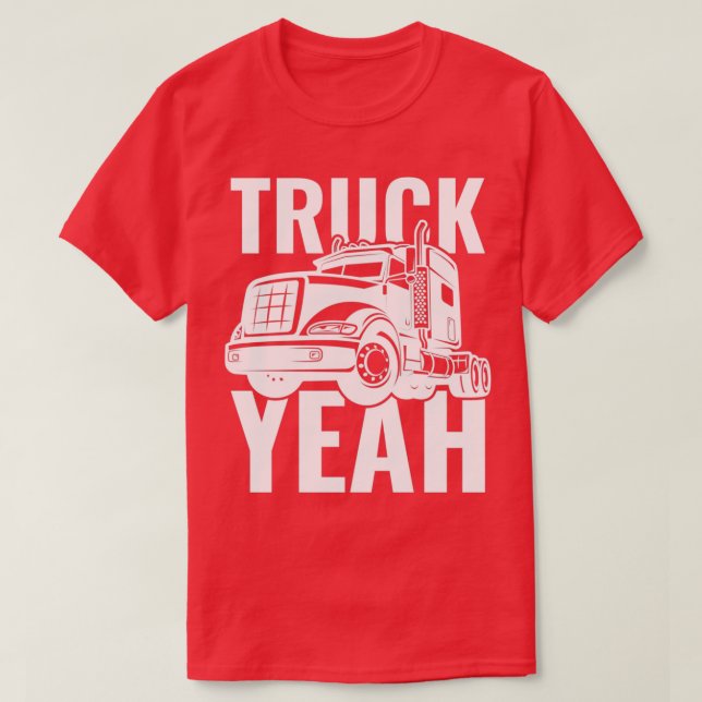 Camiseta Truck Sim, 18Roda-caminhoneiro-presente (Frente do Design)