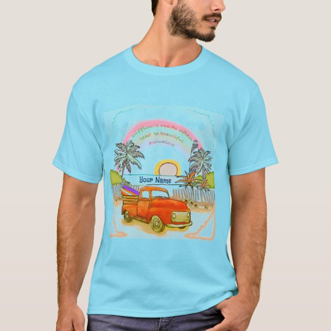 Camiseta  Truck Surfer Lighthouse (Frente)