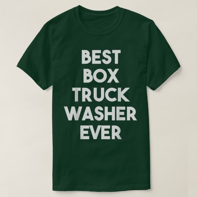 Camiseta Truck Washer da Melhor Caixa (Frente do Design)
