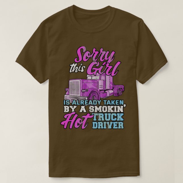 Camiseta Truck Wife (Frente do Design)
