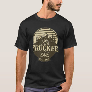 Camiseta Truckee Mountain & Locomotive Design
