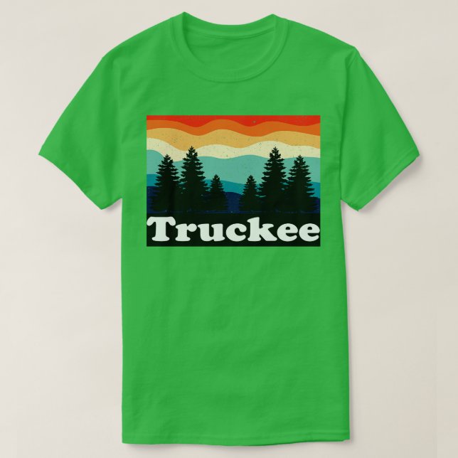 Camiseta Truckee Retro (Frente do Design)