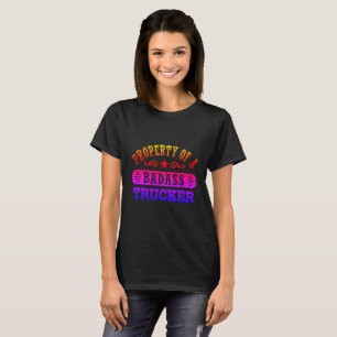 Camiseta Trucker do Rainbow Badass
