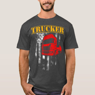 Camiseta Trucker Funny Truck Driver2950