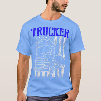 Camiseta Trucker Funny Truck Driver 2991