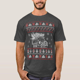 Camiseta Trucker Ugly Christmas Sweater Engraçado Presente